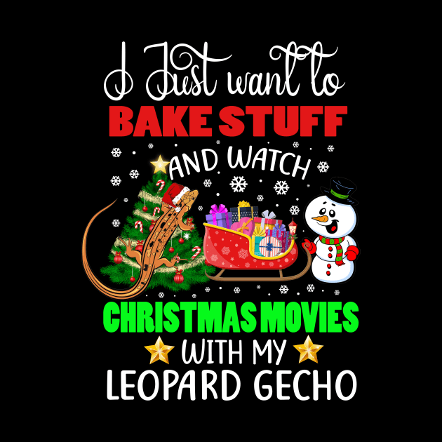 Watch Christmas Movies With My Leopard Gecko by Sinclairmccallsavd