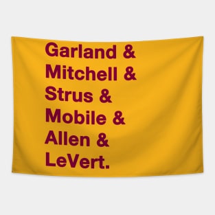 Cavs '23-'24 Playoff Squad Tapestry