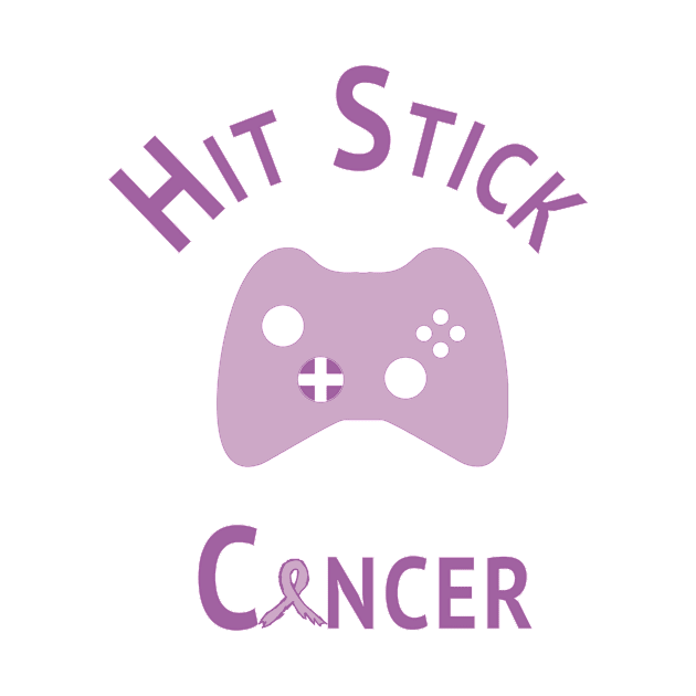 Hit Stick Testicular Cancer - Hand Drawn by ohmyshirt