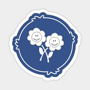 flower smiles Magnet