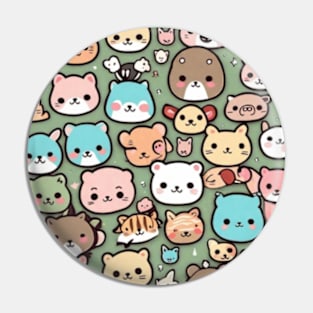 Cute kittens cute cats cute pattern Pin