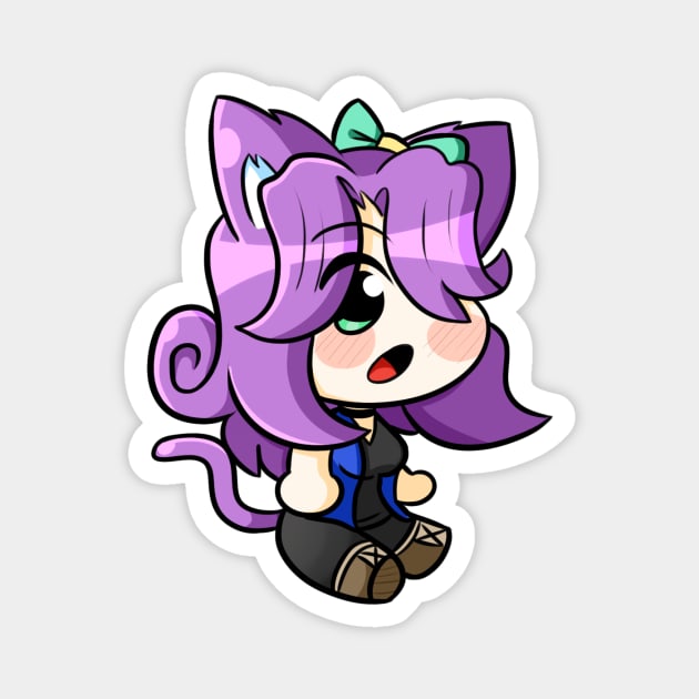 Kitty Cat Abigail Magnet by Keychain