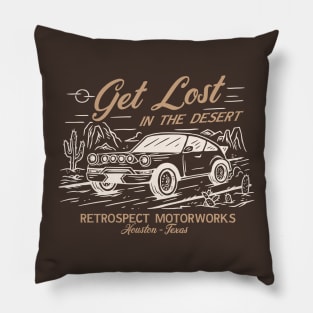 Desert Safari Porsche Pillow