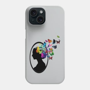 Butterfly lady Phone Case