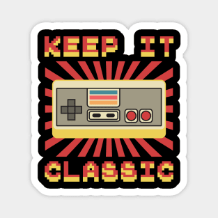 Keep It Classic - Retro Videogame Love Magnet