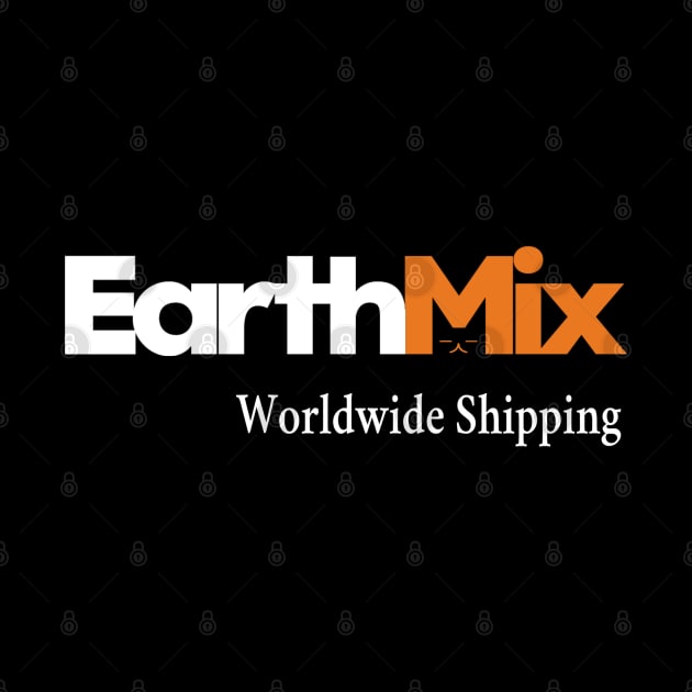 Earthmix Shipping White and Orange by globalrainbowengineers 