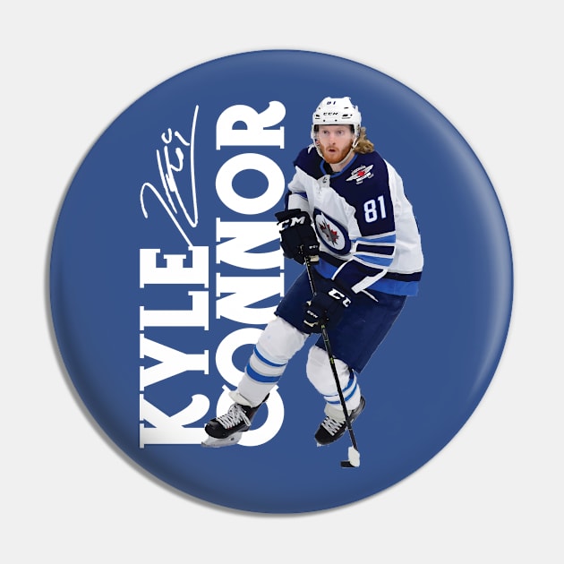 Kyle Connor Pin by CovpaTees