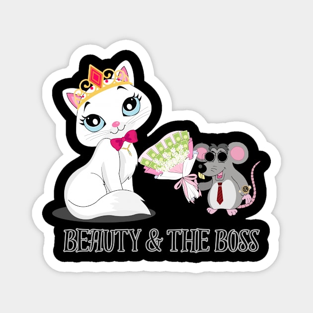 Beauty & The Boss Magnet by ERProduction