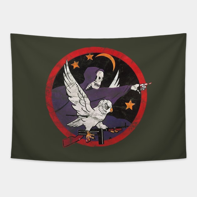 416th Night Fighter Squadron Army Air Corps WWII Patch Vintage Tapestry by DesignedForFlight