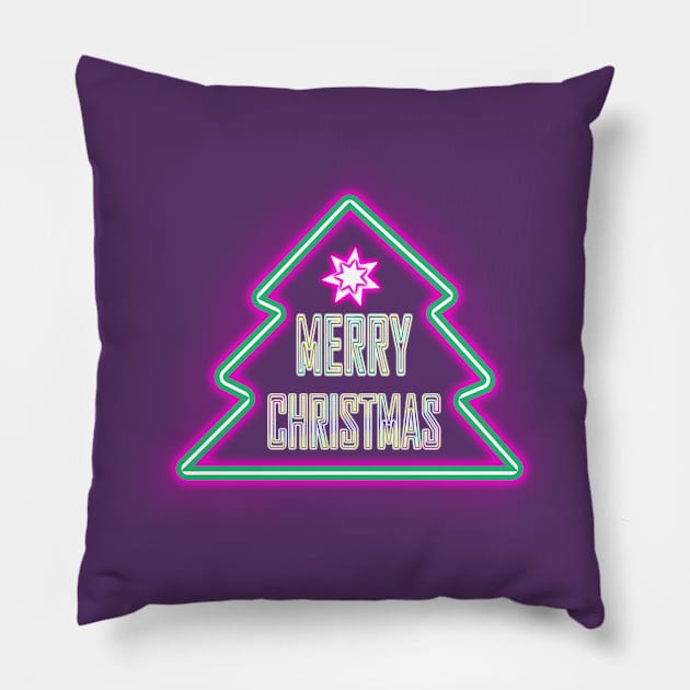MERRY CHRISTMAS 2 Pillow by Canvas Creations