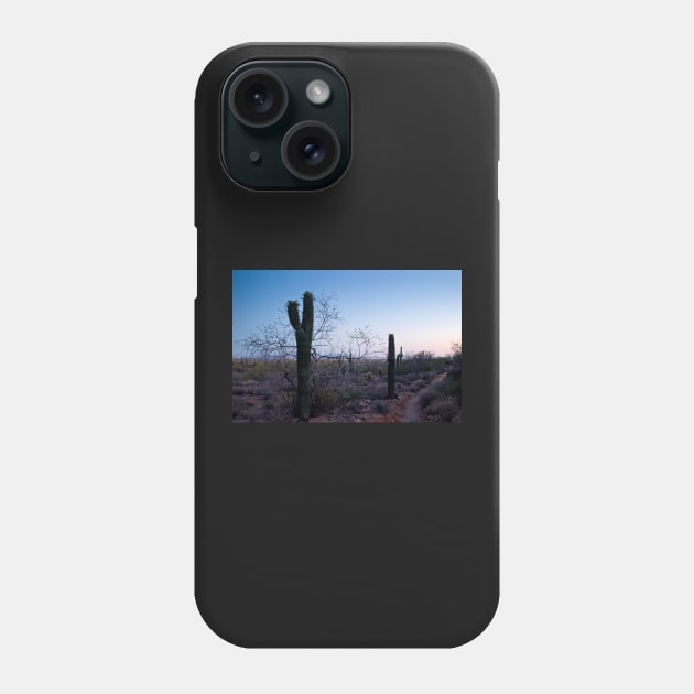 Walking with Saguaro Phone Case by valentina9