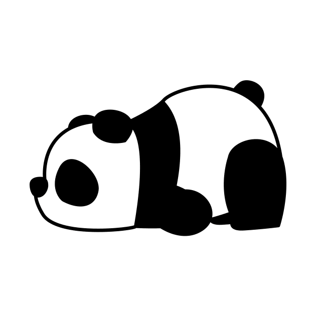 Lazy panda by ShirtDigger