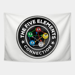 The Camouflage Five Element Connection Tapestry