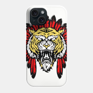 tiger dayak Phone Case