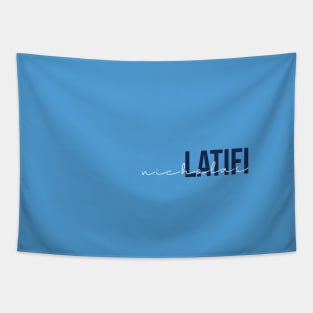 Nicholas Latifi Driver Name - 2022 Season #5 Tapestry