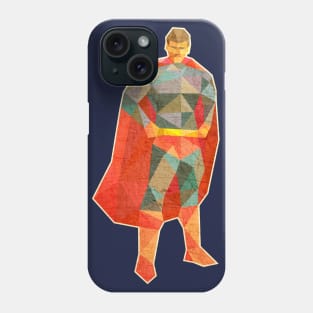 Superhero Lowpoly Phone Case