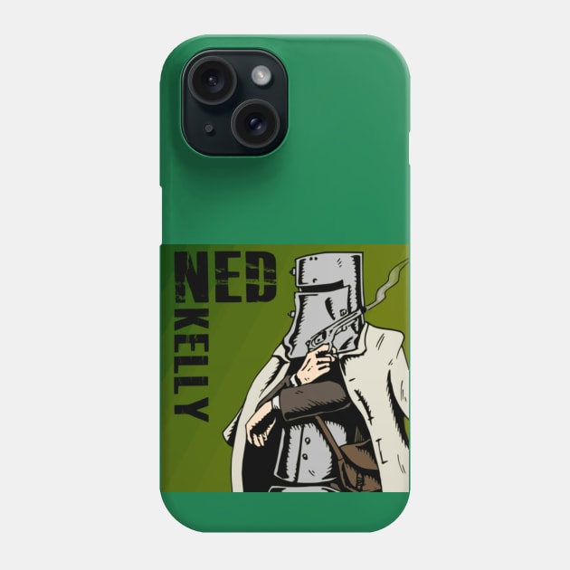 Ned Kelly Phone Case by Australian_Bushranging