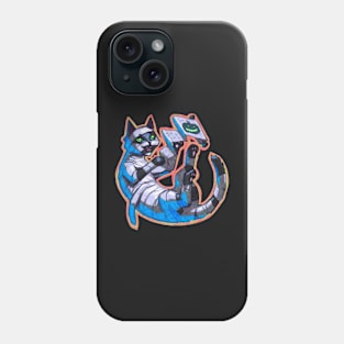 Halloween Mummy Black Cat Phone Case