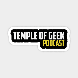 Temple of Geek Podcast Magnet