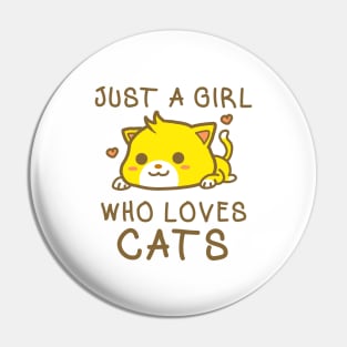 Love Cats Pin