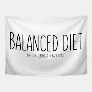 Balanced diet Tapestry