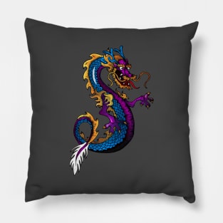 Colorful Dragon 2.0 Pillow