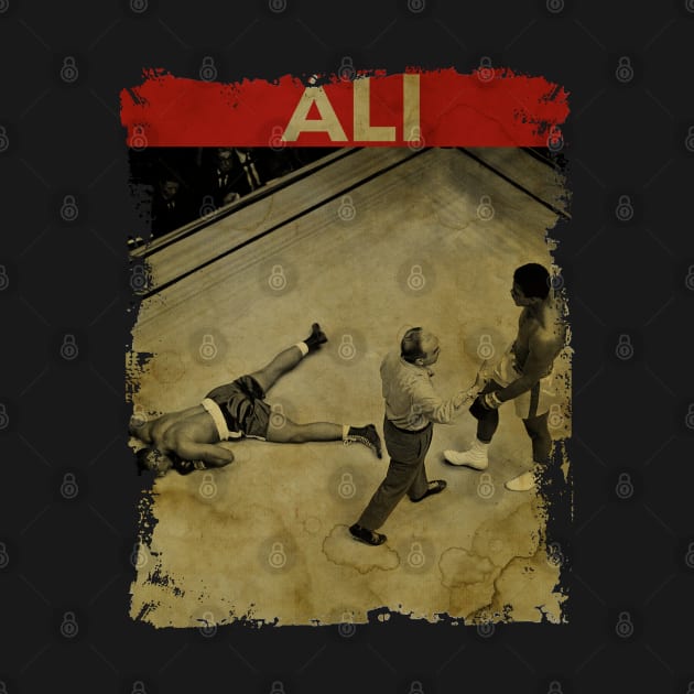 TEXTURE ART- Muhammad Ali - RETROSTYLE by ZiziVintage