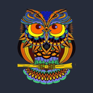 Colorful Owl T-Shirt