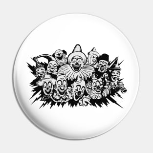 Vintage Awesome Clown Party Pin