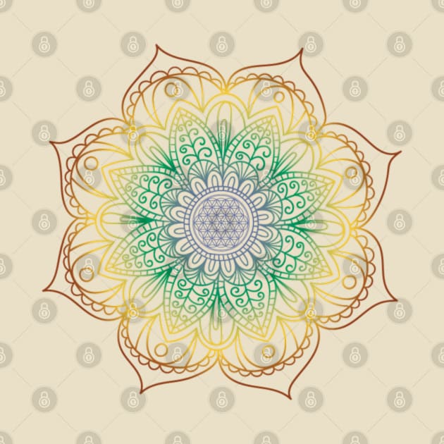 Classic Mandala by Wandering Barefoot