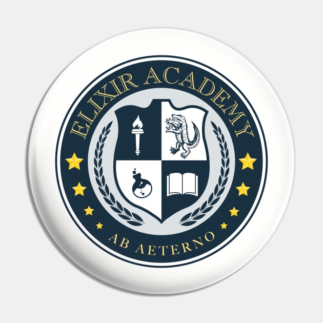 Elixir Academy Uniform Pin by GZM Podcasts