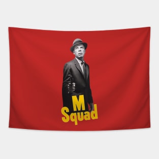 M Squad - Gun- Lee Marvin - 50s/60s Cop Show Tapestry