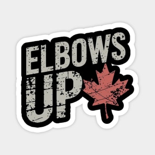 Elbows-up-Canada Magnet