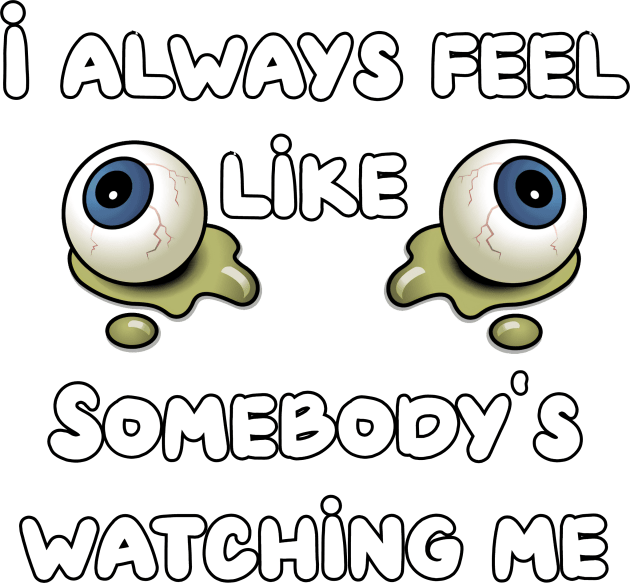 Somebody's Watchin Me Kids T-Shirt by Kleiertees