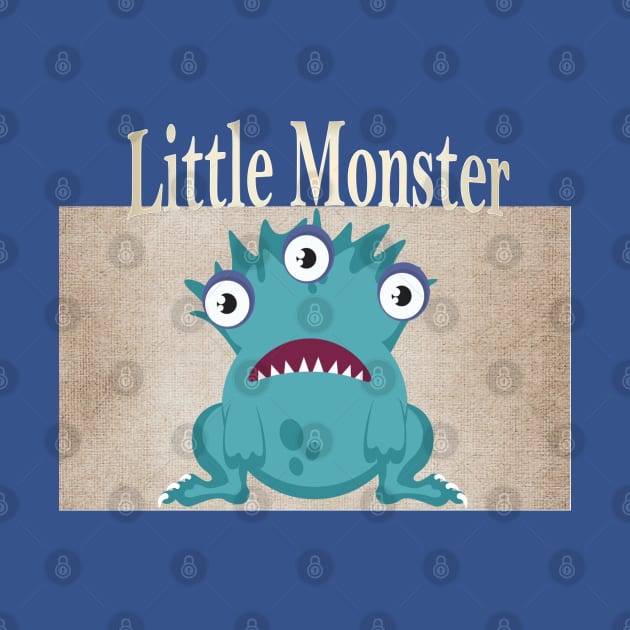 Little Monster by Nicole's Nifty Shop