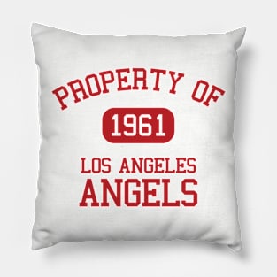 Property of Los Angeles Angels Pillow