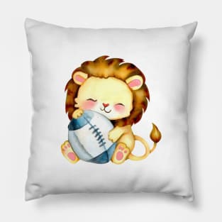 Lucky Rugby English Lion Pillow