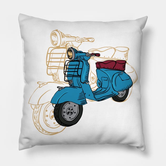 Bike Pillow by Olga Berlet