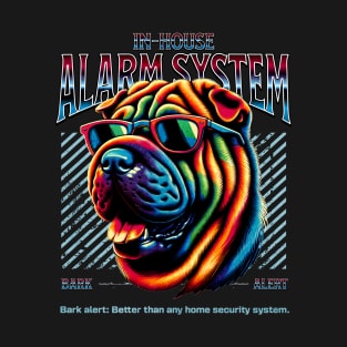 Bark Alert Shar Pei T-Shirt