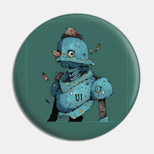 A cute robot Pin