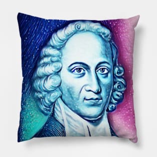 Jonathan Edwards Snowy Portrait | Jonathan Edwards Artwork 13 Pillow