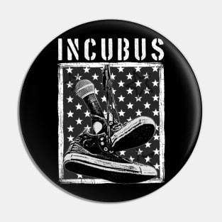 Incubus sneakers Pin