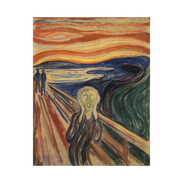 The Scream by Edvard Munch by Classic Art Stall