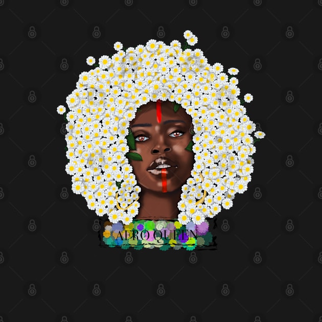 Afro queen by Zagalar