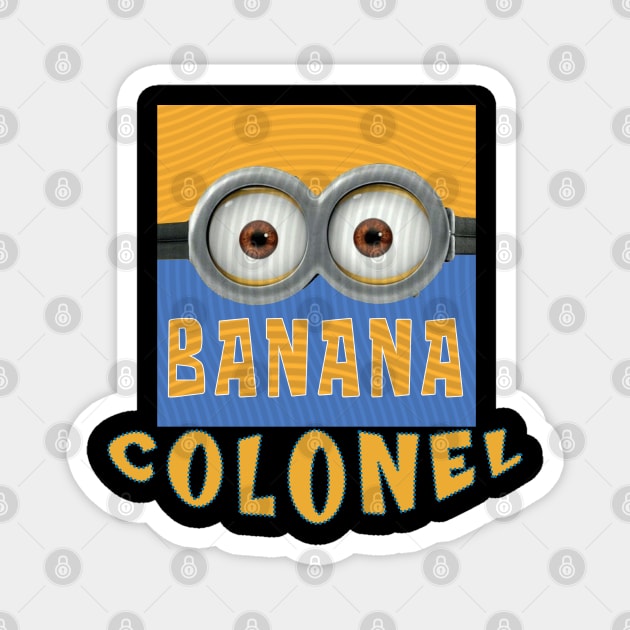 DESPICABLE MINION AMERICA COLONEL BANANA Magnet by LuckYA