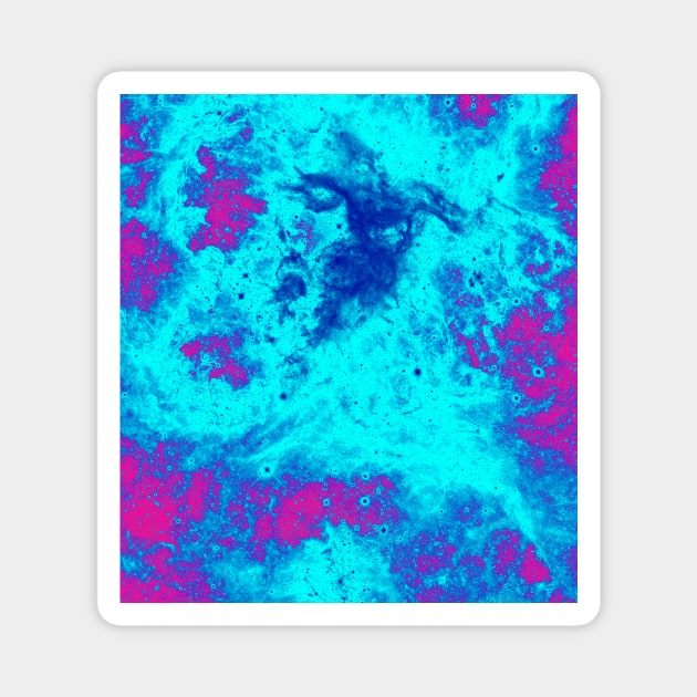 Deep Blue Star-forming Complex 30 Doradus Magnet by outerspacetshirt