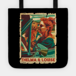 THELMA AND LOUISE A RIDLEY SCOTT FILM COVER Tote