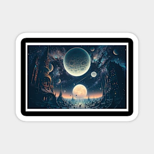 Whimsical Celestial Dream Magnet