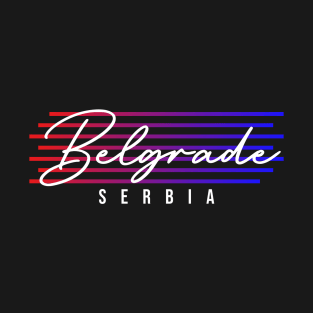 Belgrade Serbia Souvenir Gift T-Shirt