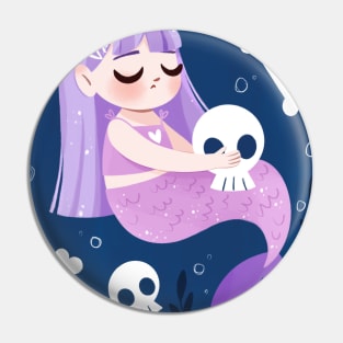 Pastel Siren Pin